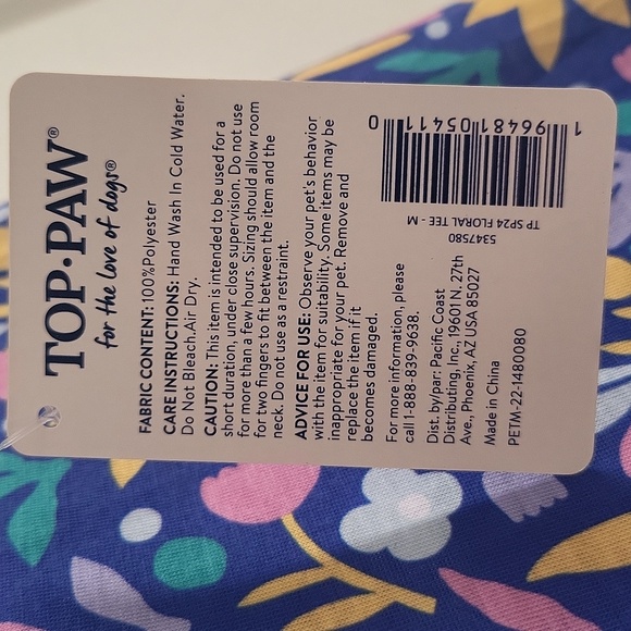 Spring Flower Dog Tee - Picture 5 of 5